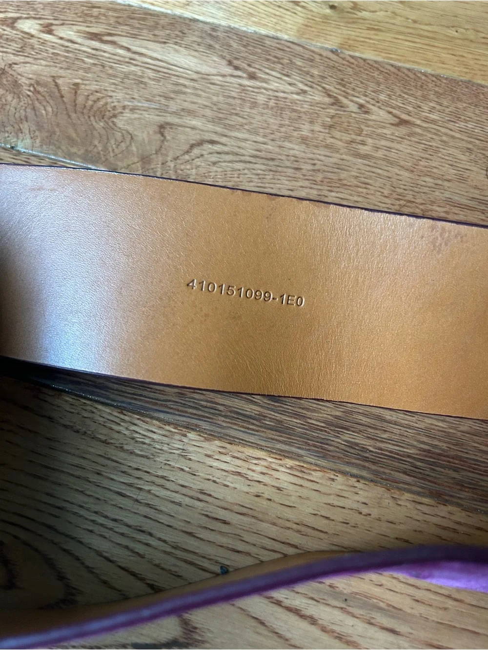 Ralph Lauren Suede Belt in Fuchsia with Braided Wooden Buckle 🤩 😍🔥